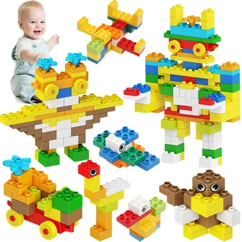 City DIY Animals Park Building Big Blocks Duploed Large Particles Creative Robot Bricks Education Toy for Children
City DIY Animals Park Building Big Blocks Duploed Large Particles Creative Robot Bricks Education Toy for Children