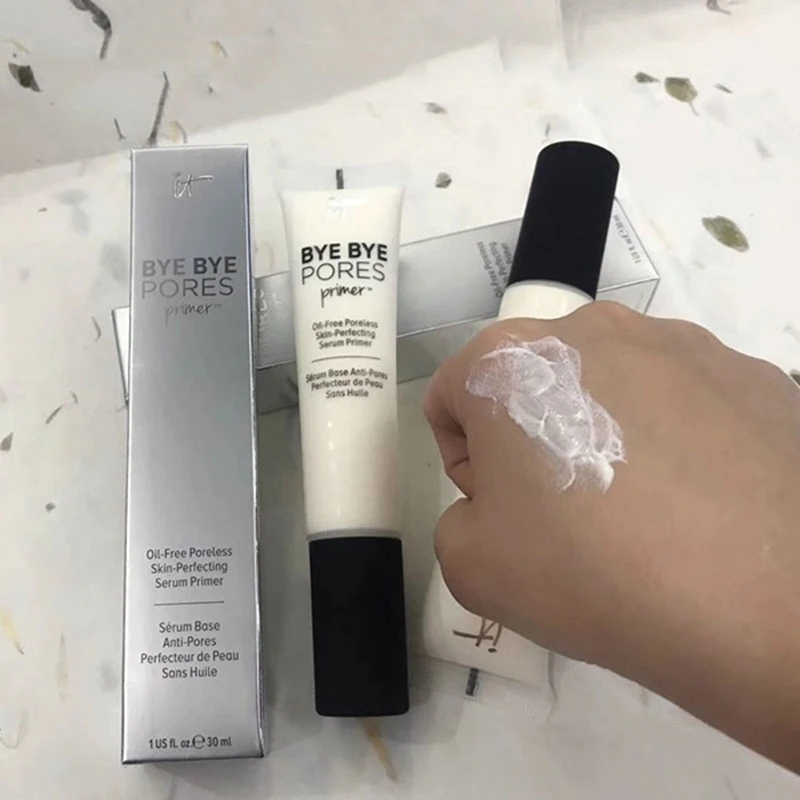 Makeup Primer Cream Bye Bye Pores Moisturizing Hydration Oil-Control Eyes Skin Brighten Make Up Base It Cosmetics
Makeup Primer Cream Bye Bye Pores Moisturizing Hydration Oil-Control Eyes Skin Brighten Make Up Base It Cosmetics