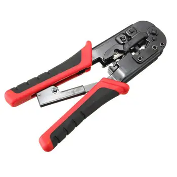Network Crimping Plier Multifunctional Ethernet Network Cable Crimp Tool Cutter Pliers Hand Tool 
Network Crimping Plier Multifunctional Ethernet Network Cable Crimp Tool Cutter Pliers Hand Tool