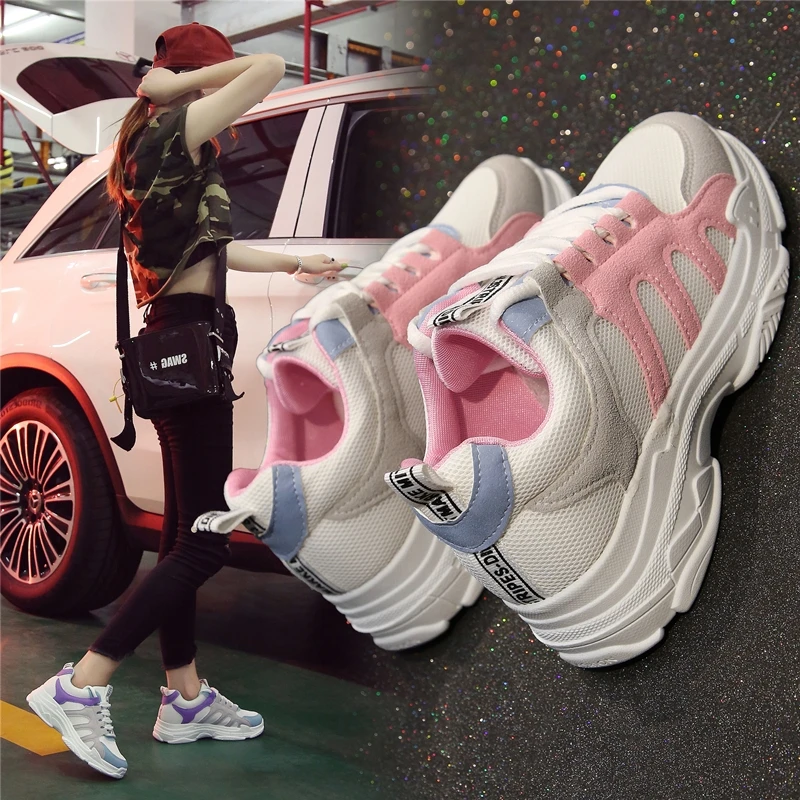 Women Fashion Running Shoes Comfortable Mesh Breathable Non-Slipper Sneakers Light Weight Outdoor Travel Walking Sports Shoes
Women Fashion Running Shoes Comfortable Mesh Breathable Non-Slipper Sneakers Light Weight Outdoor Travel Walking Sports Shoes