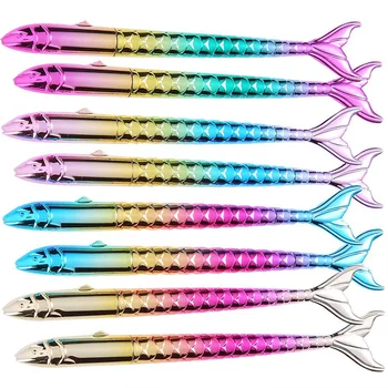 Gel Pens 0.5Mm Black Ink Novelty Mermaid Design Writing Pen Plastic Creative Ball Pens for Office School Children Gift Stationer
Gel Pens 0.5Mm Black Ink Novelty Mermaid Design Writing Pen Plastic Creative Ball Pens for Office School Children Gift Stationer