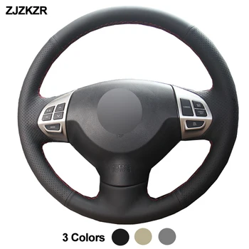 Car Auto Steering-Wheel Cover For Mitsubishi Lancer X 10 2007-2015 Outlander 2006-2013 ASX 2010-2013 Pajero Sport 2008-2016 2009 
Car Auto Steering-Wheel Cover For Mitsubishi Lancer X 10 2007-2015 Outlander 2006-2013 ASX 2010-2013 Pajero Sport 2008-2016 2009