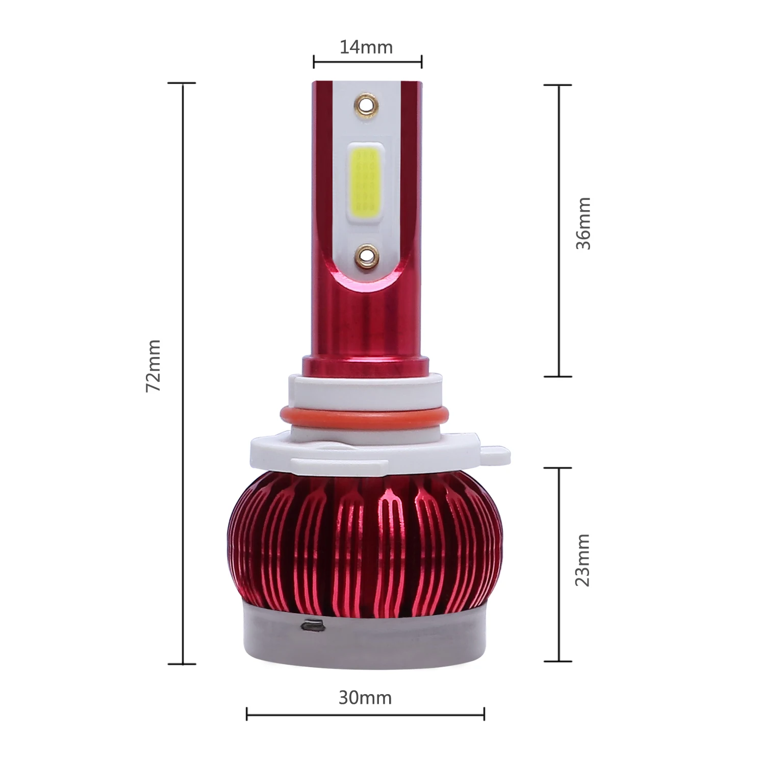Waterproof Car headlights Replacement LED 9005 6500LM High-Low Beam 24W Aviation aluminum Useful
Waterproof Car headlights Replacement LED 9005 6500LM High-Low Beam 24W Aviation aluminum Useful