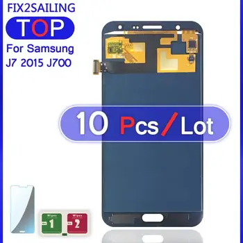 10Pcs Lcd For Samsung Galaxy J7 2015 J700 J700F J700M J700H New High LCD Display 100% Tested Working Touch Screen Assembly
10Pcs Lcd For Samsung Galaxy J7 2015 J700 J700F J700M J700H New High LCD Display 100% Tested Working Touch Screen Assembly