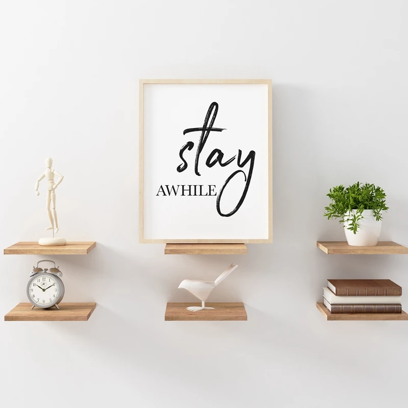 Be-Our-Guest-Stay-Awhile-Quotes-Canvas-Posters-and-Prints-Guest-Room-Decor-Inspirational-Art-Painting (1)