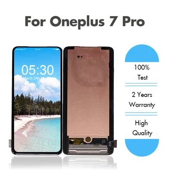 AMOLED for Oneplus 7 Pro LCD Screen Touch Digitizer Assembly for Oneplus 7 Pro Display 6.67 inch 100% Test Free Shipping
AMOLED for Oneplus 7 Pro LCD Screen Touch Digitizer Assembly for Oneplus 7 Pro Display 6.67 inch 100% Test Free Shipping