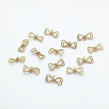 New arrival! 8x16mm 50pcs Plating Real gold Bow shape Charm for Earrings DIY parts,Jewelry Earrings Findings & Component
New arrival! 8x16mm 50pcs Plating Real gold Bow shape Charm for Earrings DIY parts,Jewelry Earrings Findings & Component