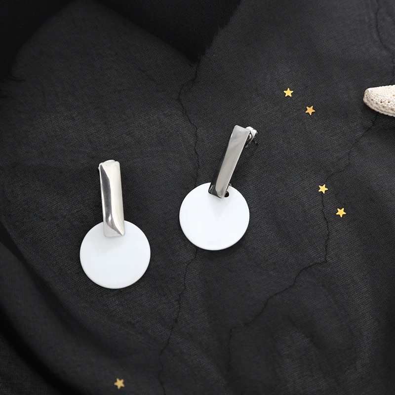 Fashion-Gold-Rectangle-Stainless-Steel-Stud-Earrings-for-Women-Geometry-Shell-Earrings-For-Women-Jewelry-boucles (1)