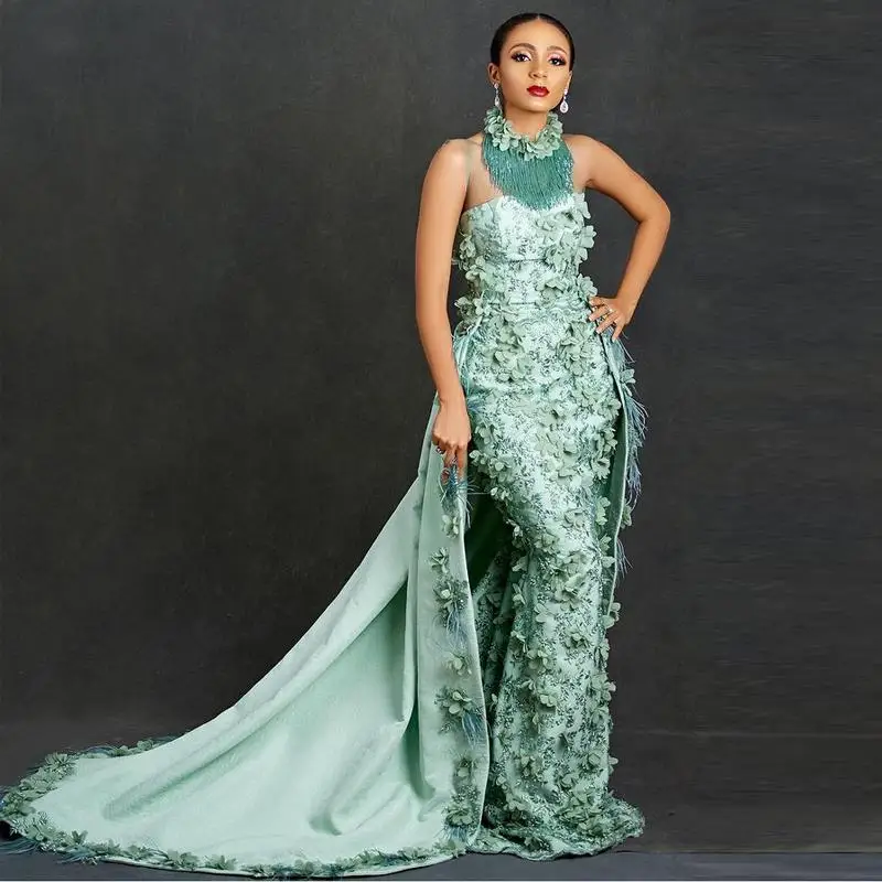 Gorgeous Evening Dresses With Detachable Train Beads Hand Made Flower Tassel Celebrity Prom Gown Ruched Customize Robe De Soiree
Gorgeous Evening Dresses With Detachable Train Beads Hand Made Flower Tassel Celebrity Prom Gown Ruched Customize Robe De Soiree