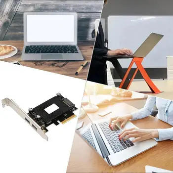 New PCI-E To 2 port USB 3.1 10Gbps PCIE Expansion riser Card PCI Express Adapter with 15 Pin SATA Power supply port ASM1142 Chip
New PCI-E To 2 port USB 3.1 10Gbps PCIE Expansion riser Card PCI Express Adapter with 15 Pin SATA Power supply port ASM1142 Chip