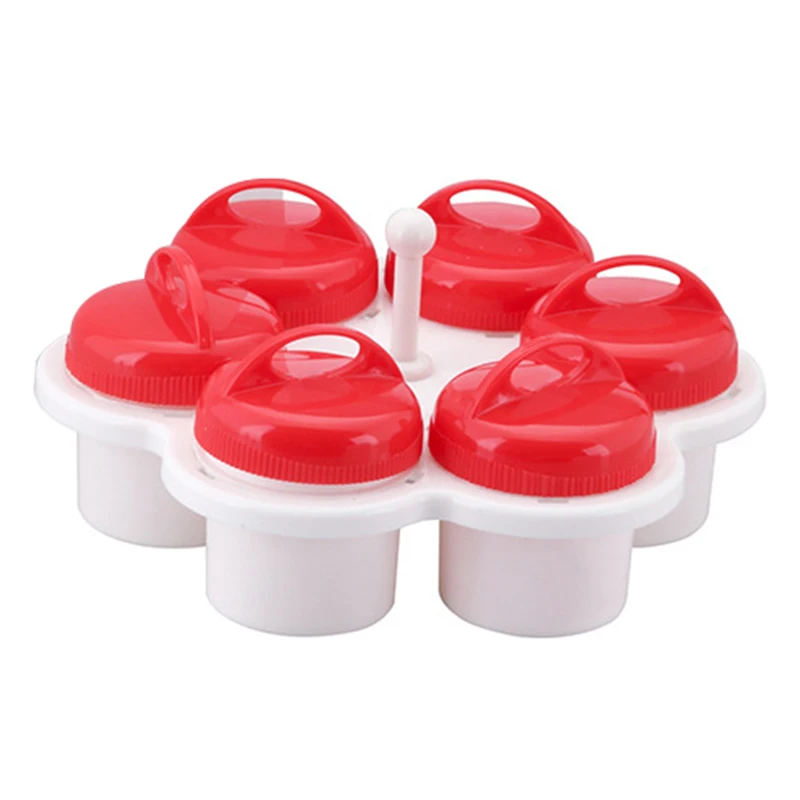 Generic Egg Mold Egg Silicone Form Container Kitchen Lid Boiler