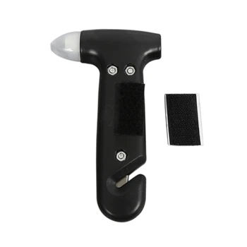 Mini Safety Hammer Emergency Car Hammer Window Glass Breaker Seatbelt Cutter Window Escape Hammer Car Rescue Tool 
Mini Safety Hammer Emergency Car Hammer Window Glass Breaker Seatbelt Cutter Window Escape Hammer Car Rescue Tool