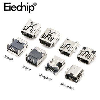 20PCS/lot miniUSB female / USB MINI5P 4 value x 5 pcs, for arduino nano / USB Extension Cable / electronics DIY kit
20PCS/lot miniUSB female / USB MINI5P 4 value x 5 pcs, for arduino nano / USB Extension Cable / electronics DIY kit