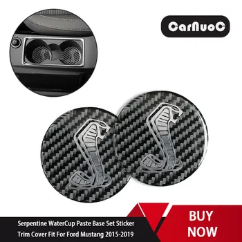 2Pcs Car Styling 3D Serpentine Carbon Fiber Sticker of Car Water cup holder base of armrest box For Ford Mustang 2015-2019
2Pcs Car Styling 3D Serpentine Carbon Fiber Sticker of Car Water cup holder base of armrest box For Ford Mustang 2015-2019