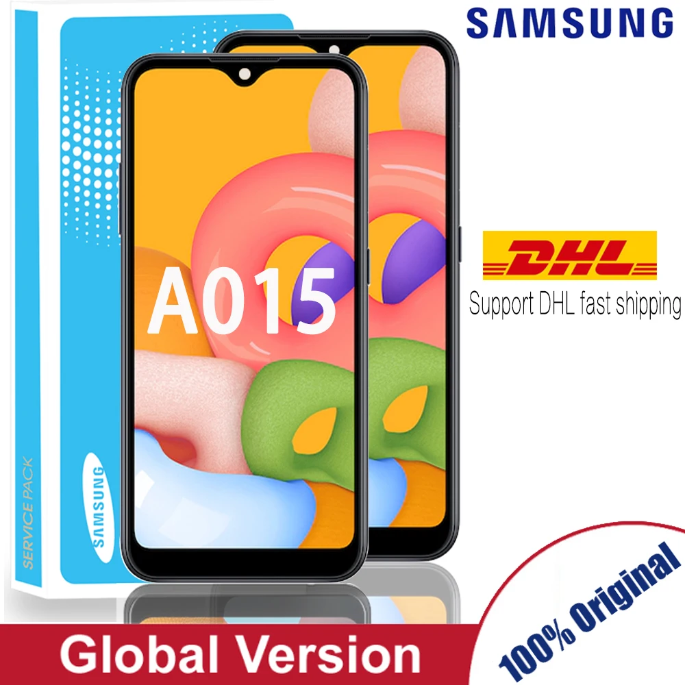 Original LCD For Samsung Galaxy A01 A015 LCD Display Touch Screen Replacement Digitizer A015F A015G A015DS for samsung A01
Original LCD For Samsung Galaxy A01 A015 LCD Display Touch Screen Replacement Digitizer A015F A015G A015DS for samsung A01