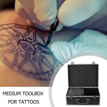 Tattoo Carrying Case Rotary Coil Tattoo Machine Storage Box Permanent Makeup Embroidery Equipment Organizer 
Tattoo Carrying Case Rotary Coil Tattoo Machine Storage Box Permanent Makeup Embroidery Equipment Organizer