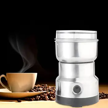 220V Electric Coffee Grinder Kitchen Pepper Grinder Powerful Beans Spices Nut Seed Coffee Bean Grind Mill Herbs Nuts (UK Plug)
220V Electric Coffee Grinder Kitchen Pepper Grinder Powerful Beans Spices Nut Seed Coffee Bean Grind Mill Herbs Nuts (UK Plug)