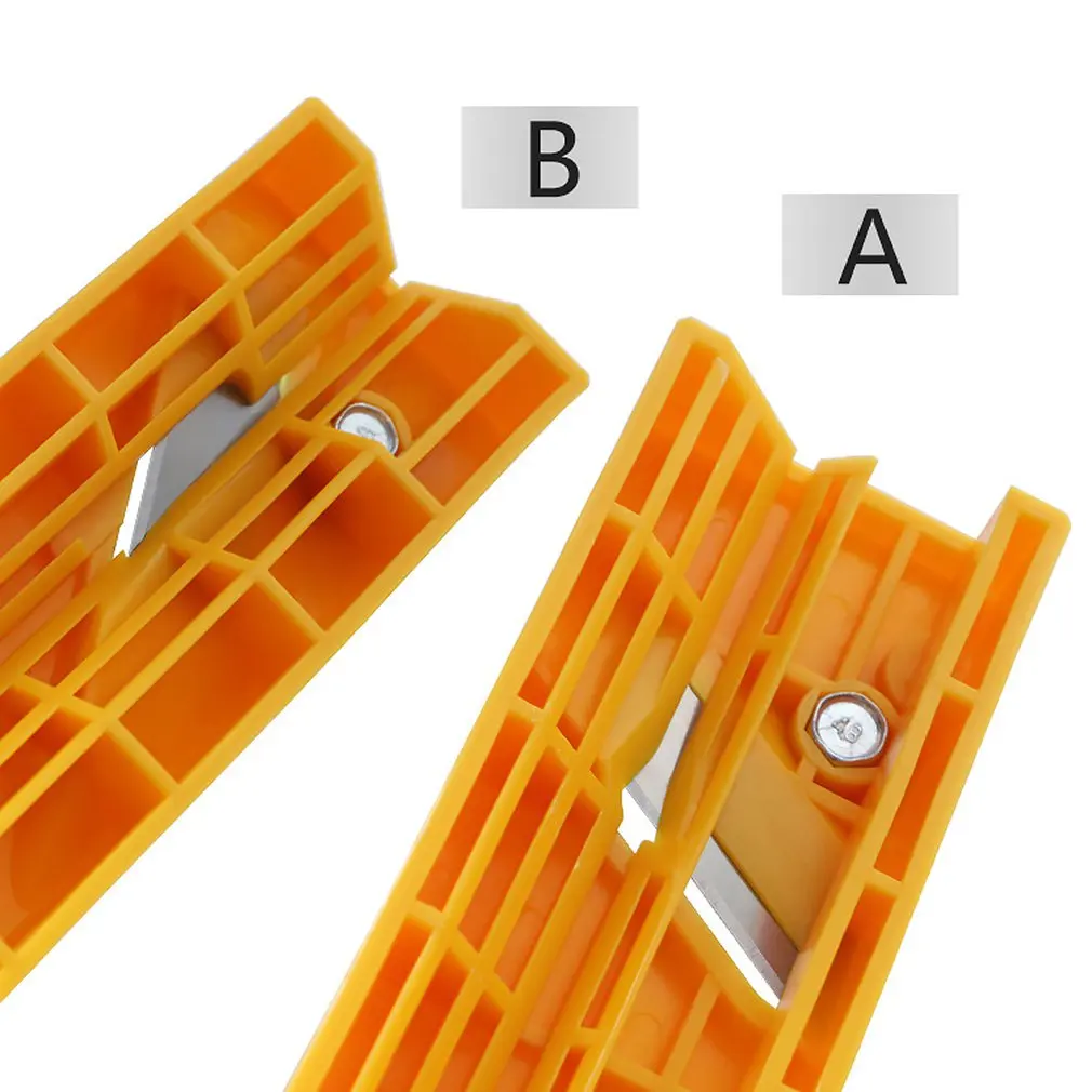 Gypsum Board Planer Tool Plasterboard Cutter Flat Square Plane Drywall Edge Chamfer Woodworking Hand Tool