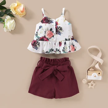 Pudcoco Toddler Baby Girl Clothes Flower Print Ruffle Sling Tops Short Pants 2Pcs Outfits Cotton Clothes Sunsuit Set Summer
Pudcoco Toddler Baby Girl Clothes Flower Print Ruffle Sling Tops Short Pants 2Pcs Outfits Cotton Clothes Sunsuit Set Summer