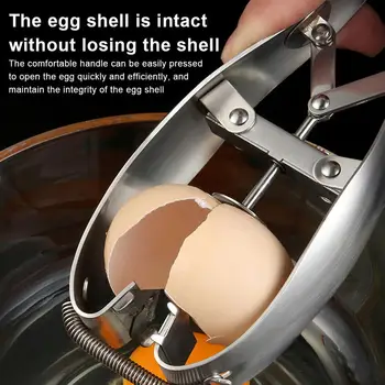 304 Stainless Steel Egg Shell Opener Household Egg Peeling Eggshell Artifact Eggshell Opening Device 40P
304 Stainless Steel Egg Shell Opener Household Egg Peeling Eggshell Artifact Eggshell Opening Device 40P