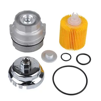 Oil Filter Housing Cap 15620-31060+Plug 15643-31050+Wrench Tool Kit for Toyota CAMRY 2.5L L4 2010-2013 3.5L V6 2007-2013
Oil Filter Housing Cap 15620-31060+Plug 15643-31050+Wrench Tool Kit for Toyota CAMRY 2.5L L4 2010-2013 3.5L V6 2007-2013