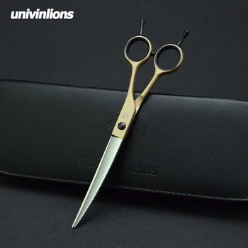 7" Pet Dogs Gromming Scissors Up Curved Shears Sharp Edge Animals Cat Upward Cutting Stainless Steel Barber Cutting Tools
7" Pet Dogs Gromming Scissors Up Curved Shears Sharp Edge Animals Cat Upward Cutting Stainless Steel Barber Cutting Tools