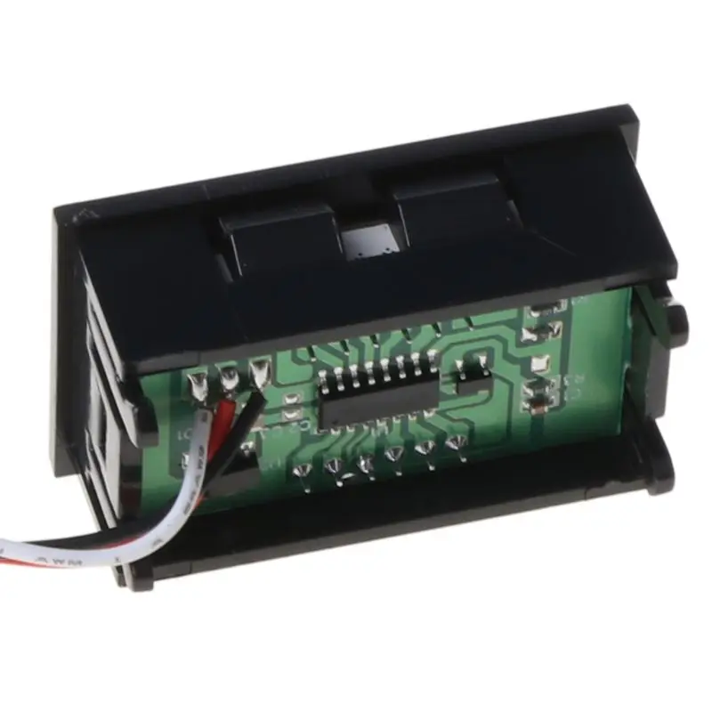 Mini Voltmeter Tester Digital Voltage Test Battery DC 0-40V Red/Blue/Green Auto Car
Mini Voltmeter Tester Digital Voltage Test Battery DC 0-40V Red/Blue/Green Auto Car