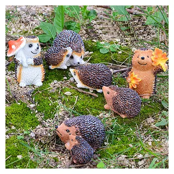 Mini Cute Hedgehog Animal Statue Resin Figure Props Micro Landscape Home Office Desk Potted Decoration Ornament Toy Gift
Mini Cute Hedgehog Animal Statue Resin Figure Props Micro Landscape Home Office Desk Potted Decoration Ornament Toy Gift