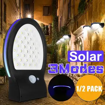 38 LED Solar Lamps PIR Motion Sensor Light Garden Security Lamp Outdoor Waterproof IP54 Light Three Modes
38 LED Solar Lamps PIR Motion Sensor Light Garden Security Lamp Outdoor Waterproof IP54 Light Three Modes