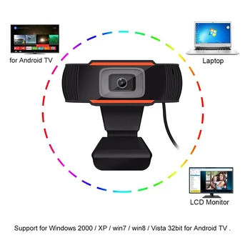 1080P HD Web Camera Rotatable USB Camera with Microphone WebCam For PC Computer Laptop Video Conferencing
1080P HD Web Camera Rotatable USB Camera with Microphone WebCam For PC Computer Laptop Video Conferencing