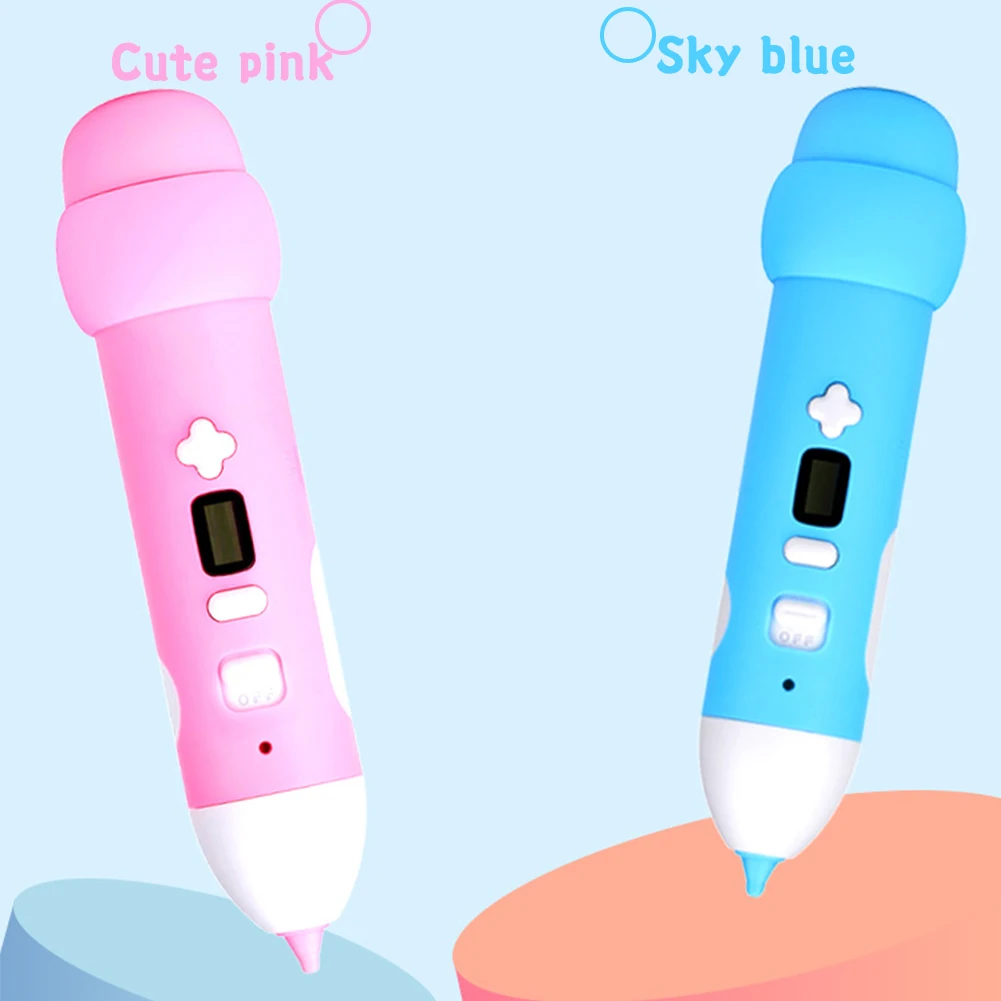 3D Pen DIY 3D Printer Pen Drawing Pens 3d Printing Best for Kids with ABS Filament 1.75mm Christmas Birthday Gift
3D Pen DIY 3D Printer Pen Drawing Pens 3d Printing Best for Kids with ABS Filament 1.75mm Christmas Birthday Gift