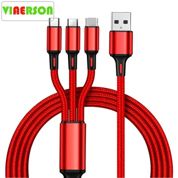 Hot sell 3 In 1 Micro USB Type C Charger Cable Multi Usb Port Multiple Usb Charging Cable Usbc Mobile Phone Cables For Samsung
Hot sell 3 In 1 Micro USB Type C Charger Cable Multi Usb Port Multiple Usb Charging Cable Usbc Mobile Phone Cables For Samsung