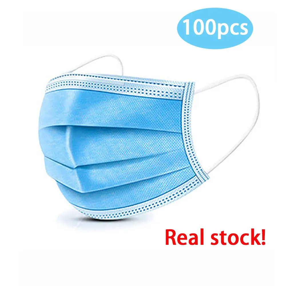 100pcs Dropshipping Face Masks Mouth Mask Disposable Mask 3 Layer Non Woven Anti-dust Safe Elastic Breathable Hanging Ear loop
100pcs Dropshipping Face Masks Mouth Mask Disposable Mask 3 Layer Non Woven Anti-dust Safe Elastic Breathable Hanging Ear loop