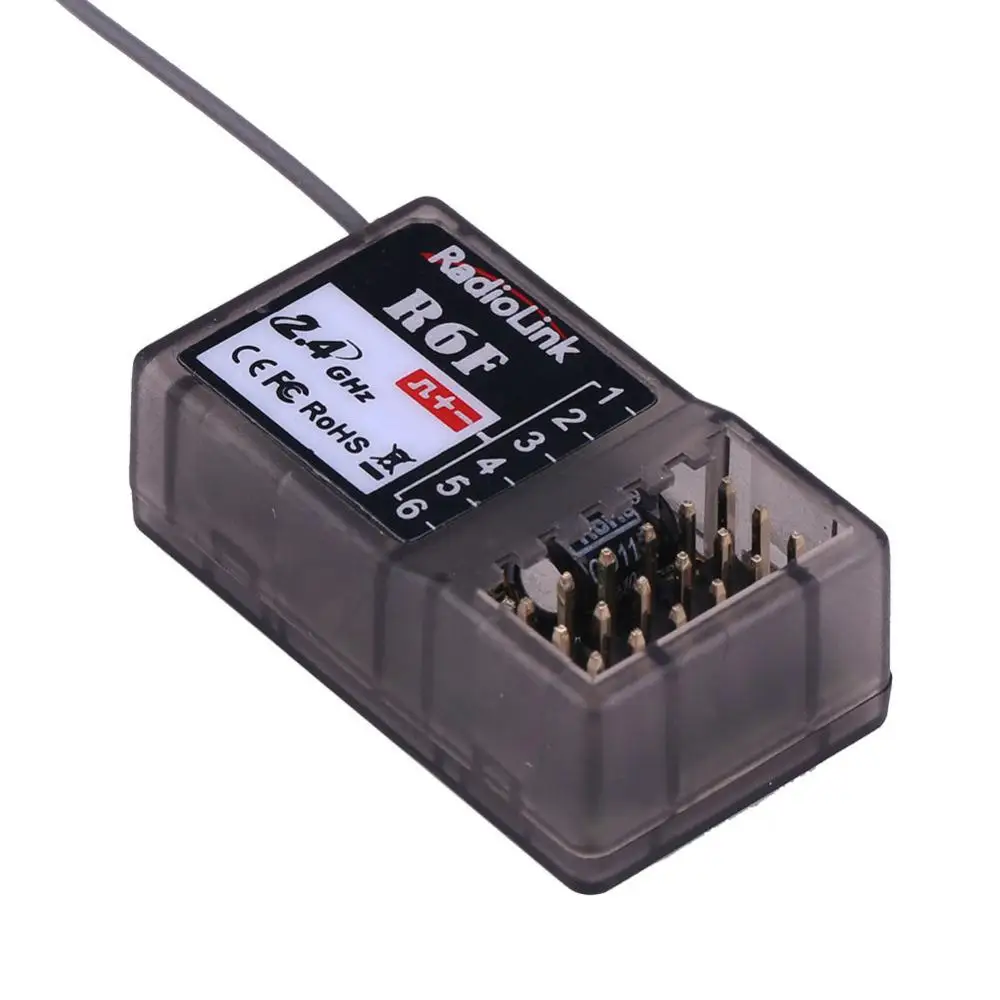Kuulee RadioLink R6F 2.4Ghz 6CH 2020 RC Receiver Accessory for RC6GS RC4GS RC3S RC4G T8FB Transmitter Hot Sale RC Receiver
Kuulee RadioLink R6F 2.4Ghz 6CH 2020 RC Receiver Accessory for RC6GS RC4GS RC3S RC4G T8FB Transmitter Hot Sale RC Receiver