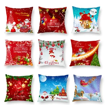 Christmas Throw Pillowcase Red Soft Decoration Party Festival Elk Flowers Car Home Prop Cushion New Covers
Christmas Throw Pillowcase Red Soft Decoration Party Festival Elk Flowers Car Home Prop Cushion New Covers