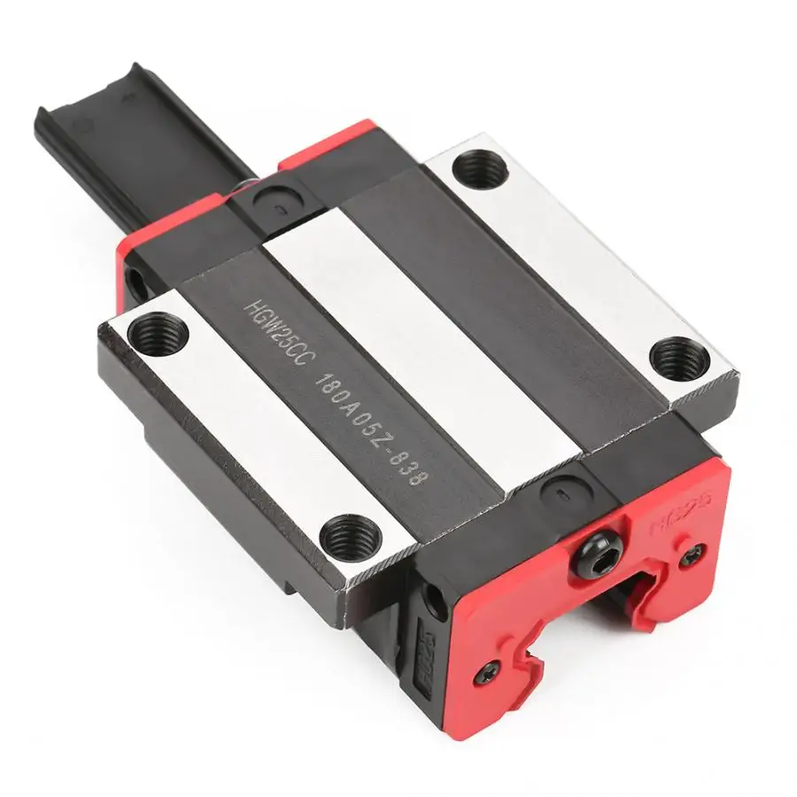 HGW25CC Mini Linear Motion Guide Rail Slider Bearing Steel Sliding Block for linear rails and bearings
HGW25CC Mini Linear Motion Guide Rail Slider Bearing Steel Sliding Block for linear rails and bearings
