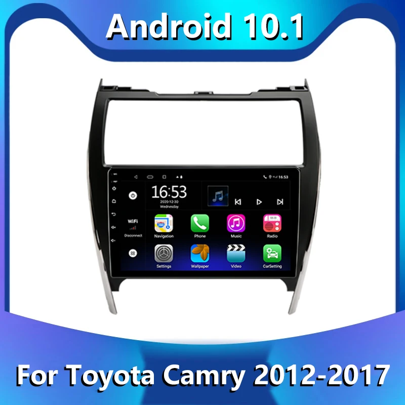 Android 10,1 Автомобиль Радио Стерео для Toyota Camry 2012-2017 U.S. Издание мультимедийный проигрыватель навигации без DVD Авто 10.1in
Android 10,1 Автомобиль Радио Стерео для Toyota Camry 2012-2017 U.S. Издание мультимедийный проигрыватель навигации без DVD Авто 10.1in