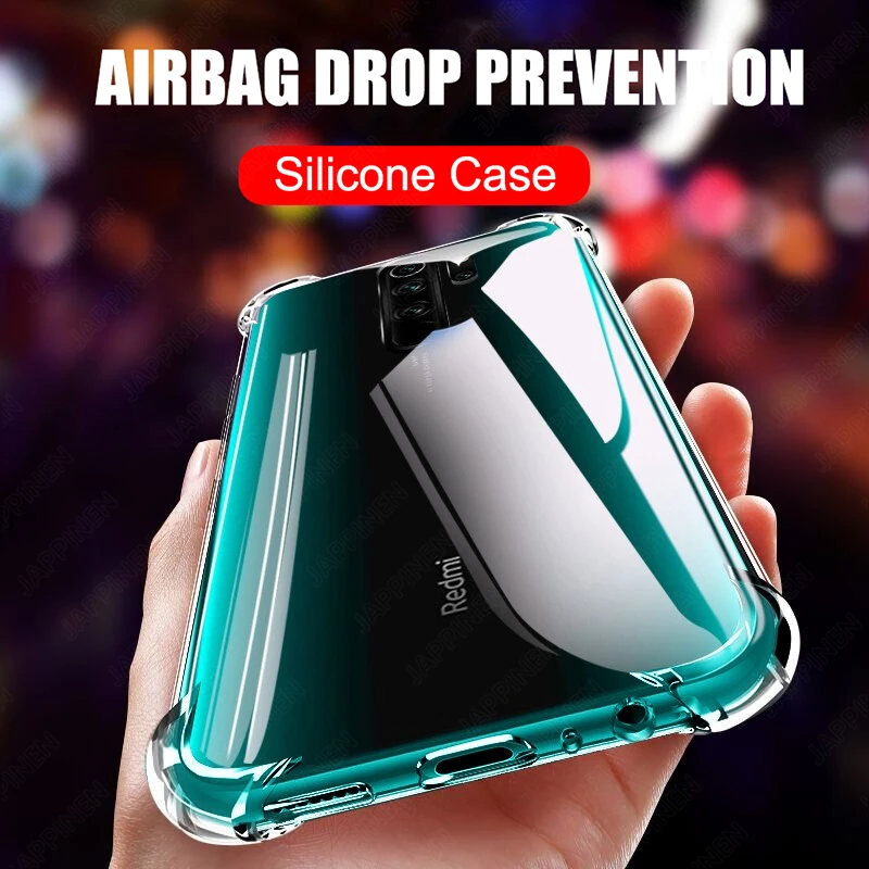 Super Shockproof Silicone Case for Xiaomi Mi Redmi Note 8 Pro Transparent Soft TPU Case for Redmi Note 8 Airbag Phone Shell
Super Shockproof Silicone Case for Xiaomi Mi Redmi Note 8 Pro Transparent Soft TPU Case for Redmi Note 8 Airbag Phone Shell
