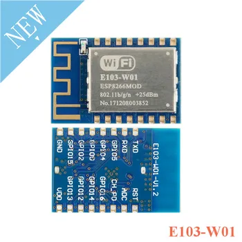 E103-W01 WiFi Module ESP8266 ESP8266EX Serial Development Board 2.4G Wireless Transceiver Remote Module Support Airkiss E103 W01
E103-W01 WiFi Module ESP8266 ESP8266EX Serial Development Board 2.4G Wireless Transceiver Remote Module Support Airkiss E103 W01