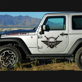 53*30.6cm Body Car Styling Reflective US Army Skull USMC WW2 Vinyl Sticker 2pcs For Jeep Wrangler Patriot Liberty Cherokee
53*30.6cm Body Car Styling Reflective US Army Skull USMC WW2 Vinyl Sticker 2pcs For Jeep Wrangler Patriot Liberty Cherokee