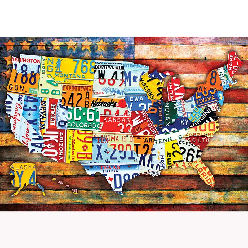 5D DIY Diamond Painting Map of America Full Square/Round Diamond Embroidery Cross Stitch Rhinestone Mosaic Decoration Art
5D DIY Diamond Painting Map of America Full Square/Round Diamond Embroidery Cross Stitch Rhinestone Mosaic Decoration Art