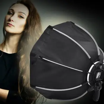 TRIOPO studio light KS65 65cm Portable Universal Folding Flash Flashlight Softbox for Camera Top Flashlight flash estudio
TRIOPO studio light KS65 65cm Portable Universal Folding Flash Flashlight Softbox for Camera Top Flashlight flash estudio