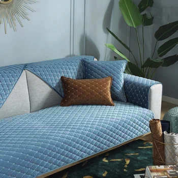 Non-slip Plush Sofa Cover For Living Room Solid Color Dirt-proof Sofa Cover Elastic Protect Pet Dog Cushion Mat Seats Sofa
Non-slip Plush Sofa Cover For Living Room Solid Color Dirt-proof Sofa Cover Elastic Protect Pet Dog Cushion Mat Seats Sofa