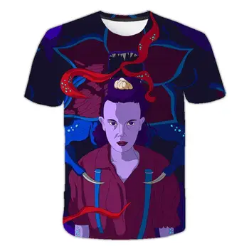 2020 Funny Children Stranger Things Pattern Children 'S Clothes Cartoon Summer Tops Kids Casual Comfortable Boys T -Shirt 
2020 Funny Children Stranger Things Pattern Children 'S Clothes Cartoon Summer Tops Kids Casual Comfortable Boys T -Shirt