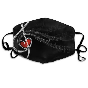 Music Symbols Love Washable Reusable Mask, Cotton Anti Dust Half Face Mouth Mask For Kids Teens Men Women With Adjustable Ear
Music Symbols Love Washable Reusable Mask, Cotton Anti Dust Half Face Mouth Mask For Kids Teens Men Women With Adjustable Ear