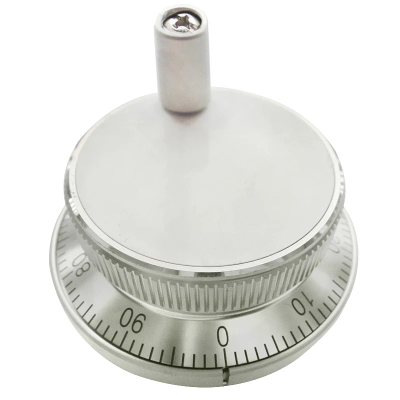 Hand Wheel Handle Kit 5V Manual Pulse Generator Cnc Machine Tool Rotary Encoder Electronic Hand Wheel,60Mm
Hand Wheel Handle Kit 5V Manual Pulse Generator Cnc Machine Tool Rotary Encoder Electronic Hand Wheel,60Mm