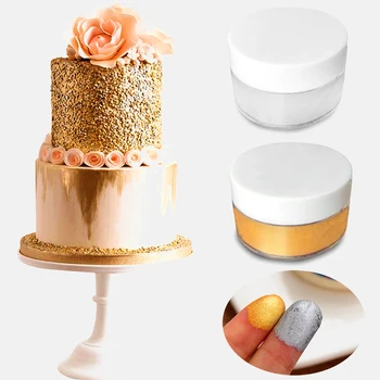 Edible Flash Glitter Golden Silver Powder For Decorating Food Cake Biscuit Baking Supply 5g
Edible Flash Glitter Golden Silver Powder For Decorating Food Cake Biscuit Baking Supply 5g