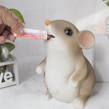 Resin Mouse Piggy Bank Realistic Mouse Piggy Bank Children Toys Simulation Money Boxes Lucky Rat Mouse Piggy Bank
Resin Mouse Piggy Bank Realistic Mouse Piggy Bank Children Toys Simulation Money Boxes Lucky Rat Mouse Piggy Bank