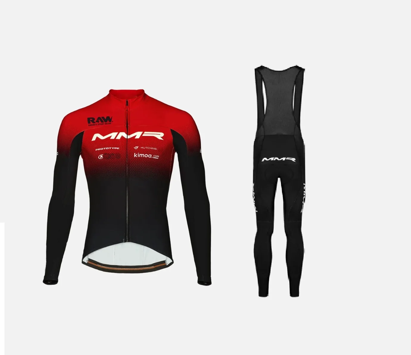 

WINTER FLEECE THERMAL 2021 MMR FACTORY RACING TEAM Cycling Jersey Long Sleeve Bicycle Clothing With Bib PANTS Ropa Ciclismo
