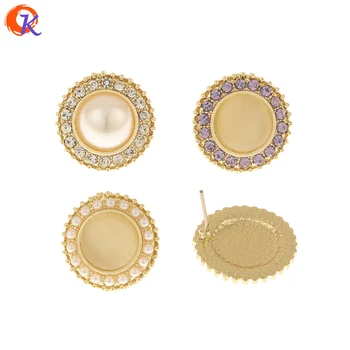 Cordial Design 50Pcs 18*18MM Jewelry Accessories/Round Shape/Hand Made/Earring Findings/Imitation Pearl/DIY Making/Earring Stud
Cordial Design 50Pcs 18*18MM Jewelry Accessories/Round Shape/Hand Made/Earring Findings/Imitation Pearl/DIY Making/Earring Stud